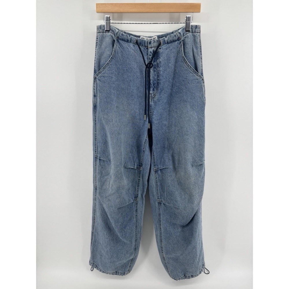 DAZE Denim Jetset Jogger Sz 26 (29) High Rise 90's Retro Cinched Ankle MSRP $122 - Picture 5 of 14